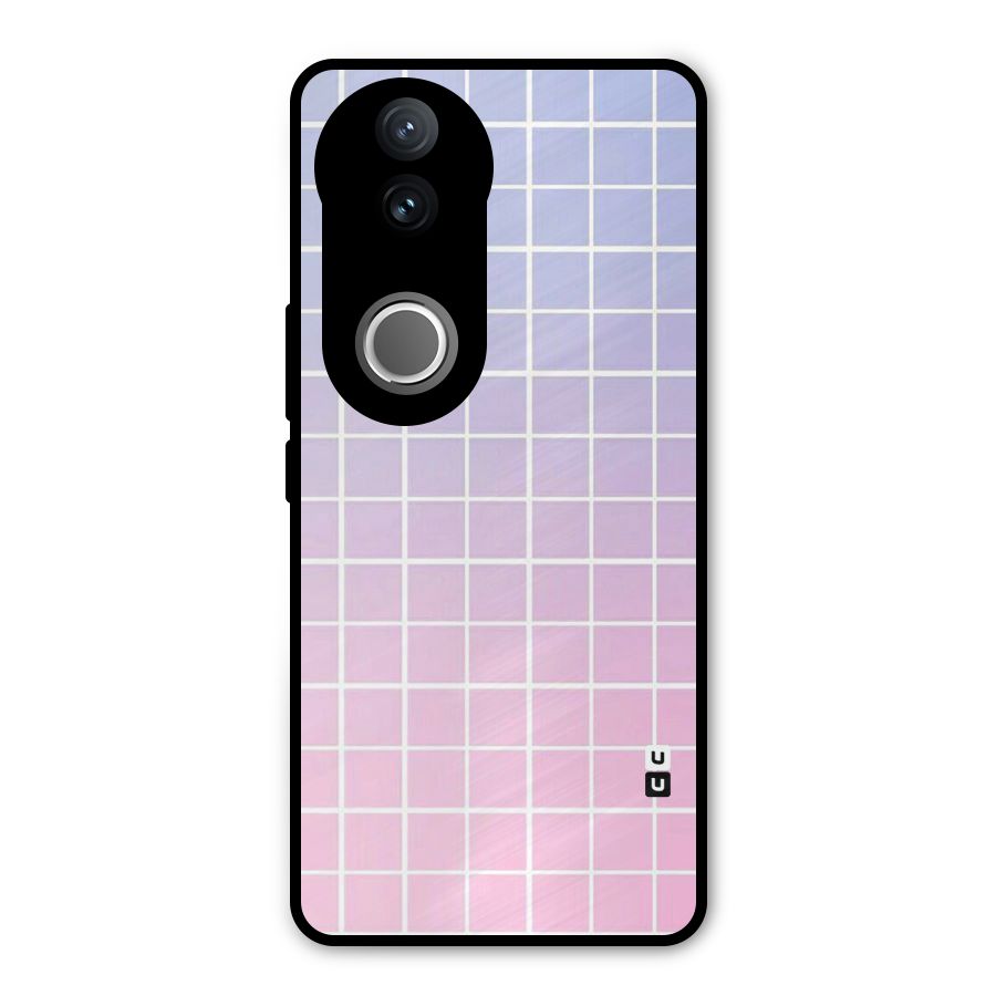 Check Shades Metal Back Case for iQOO Z10R