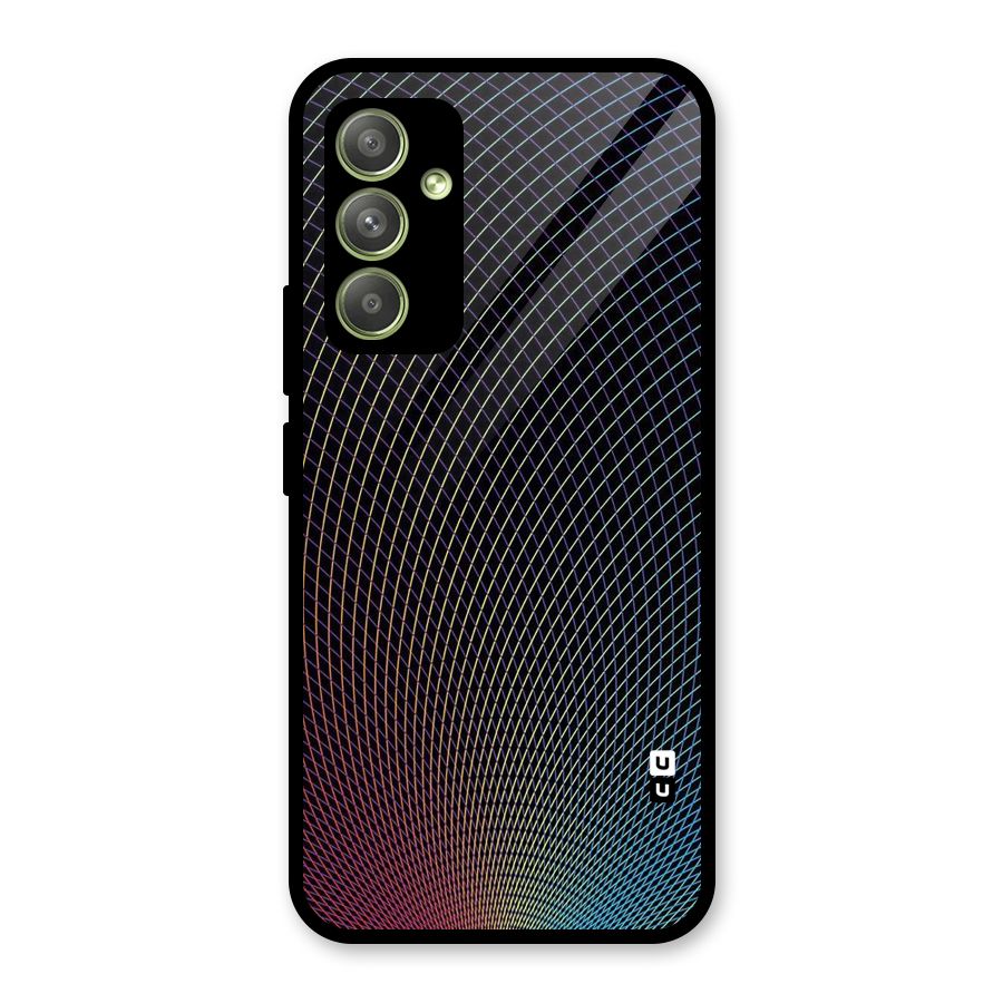 Check Swirls Glass Back Case for Galaxy A54
