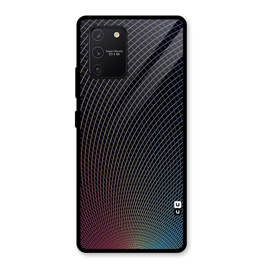 Check Swirls Glass Back Case for Galaxy S10 Lite
