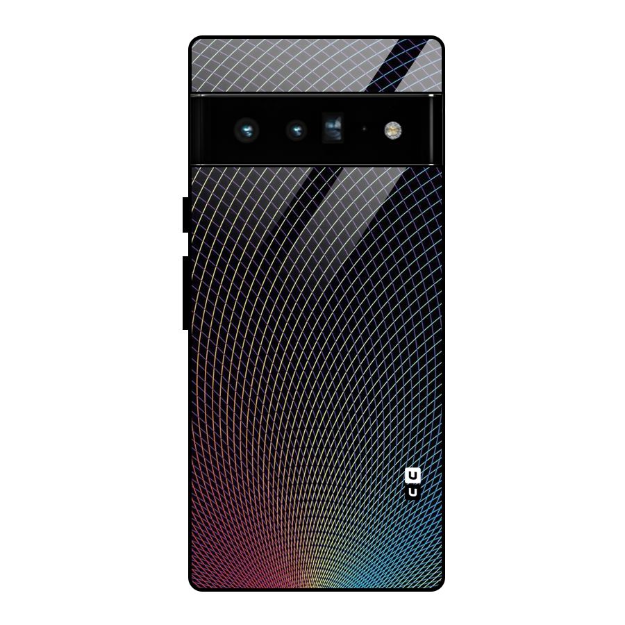Check Swirls Glass Back Case for Google Pixel 6 Pro