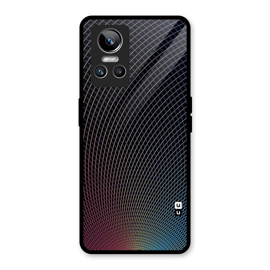 Check Swirls Glass Back Case for Realme GT Neo 3