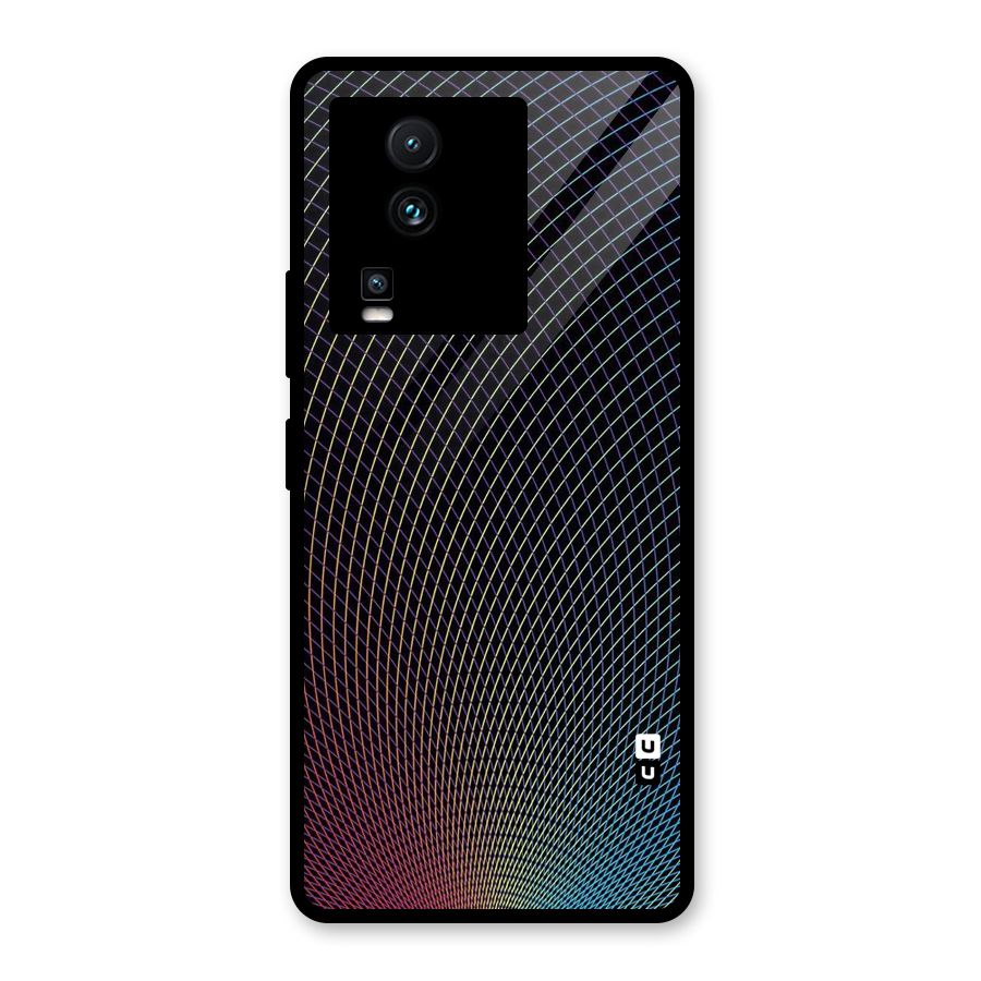 Check Swirls Glass Back Case for Vivo iQOO Neo 7 Pro