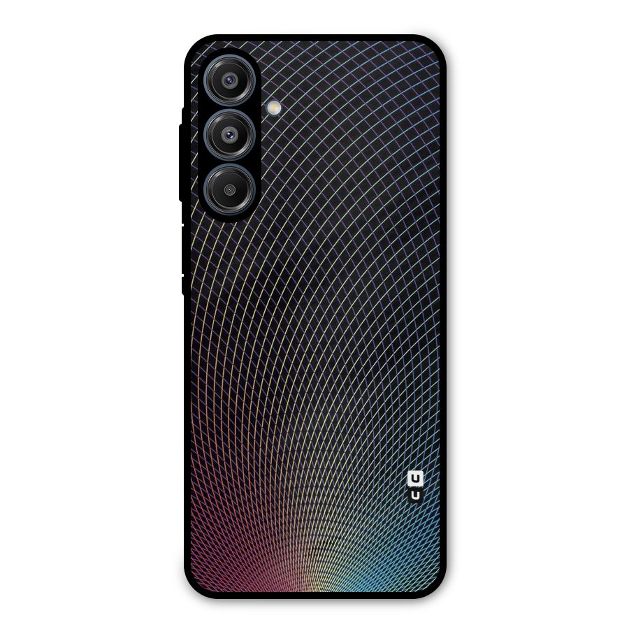 Check Swirls Metal Back Case for Galaxy A16 5G