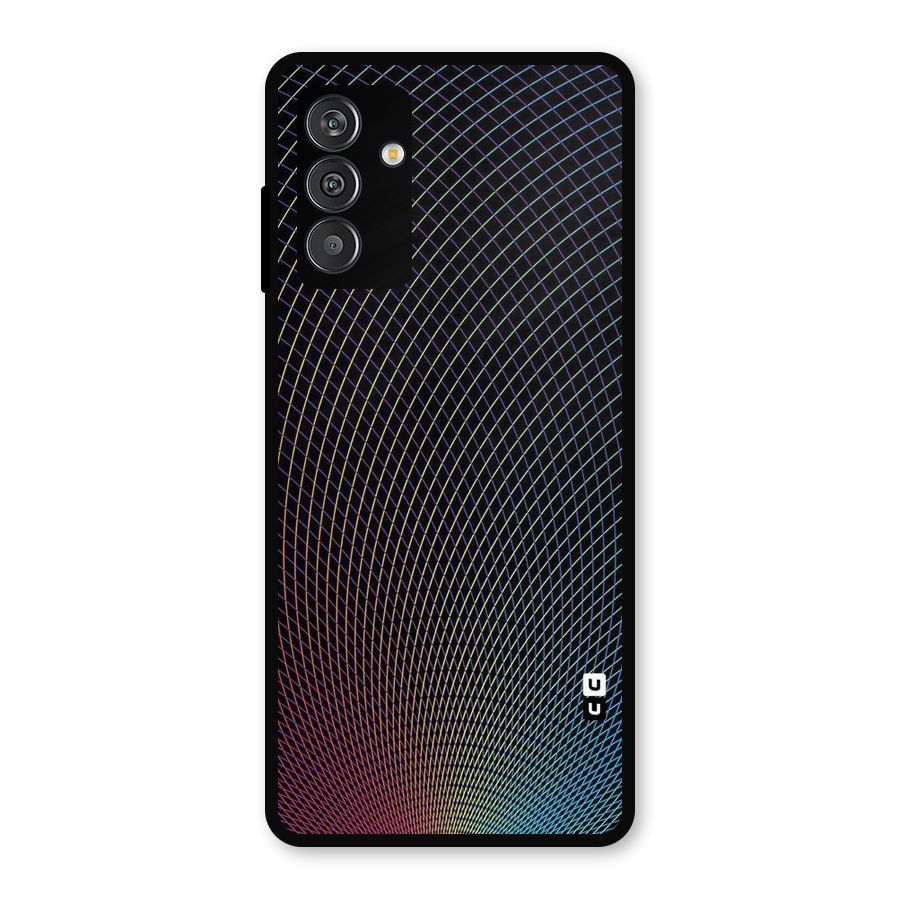 Check Swirls Metal Back Case for Galaxy F13