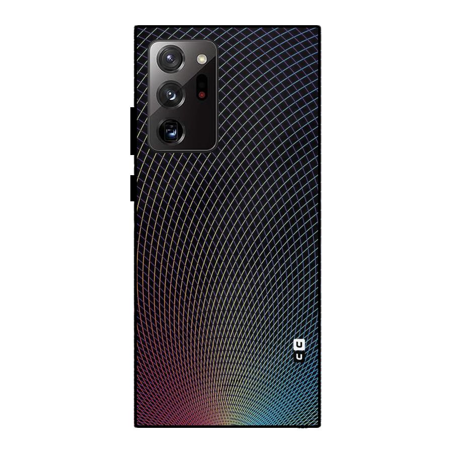 Check Swirls Metal Back Case for Galaxy Note 20 Ultra 5G