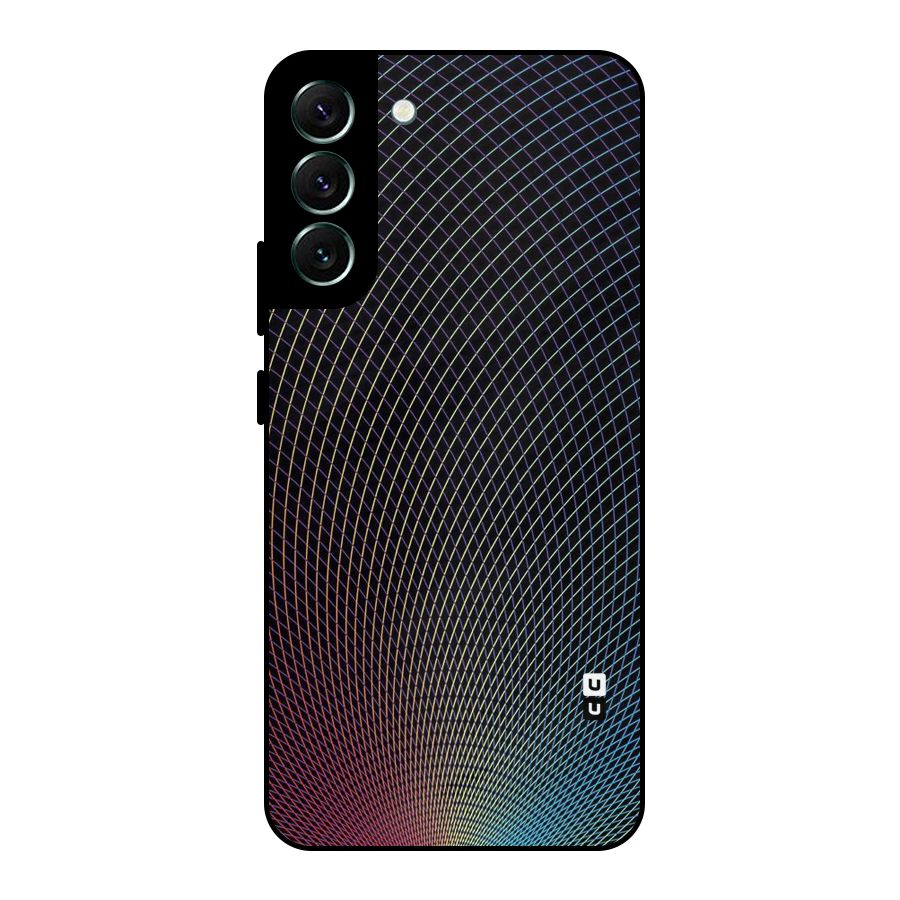 Check Swirls Metal Back Case for Galaxy S22 Plus 5G
