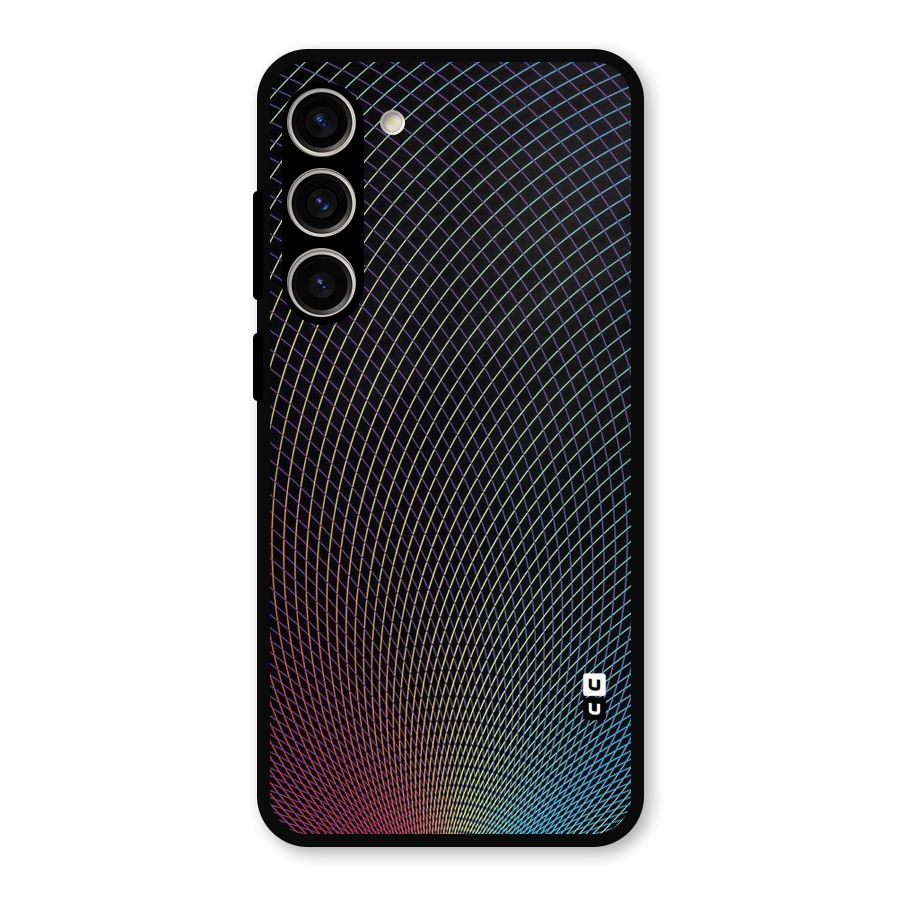Check Swirls Metal Back Case for Galaxy S23 Plus