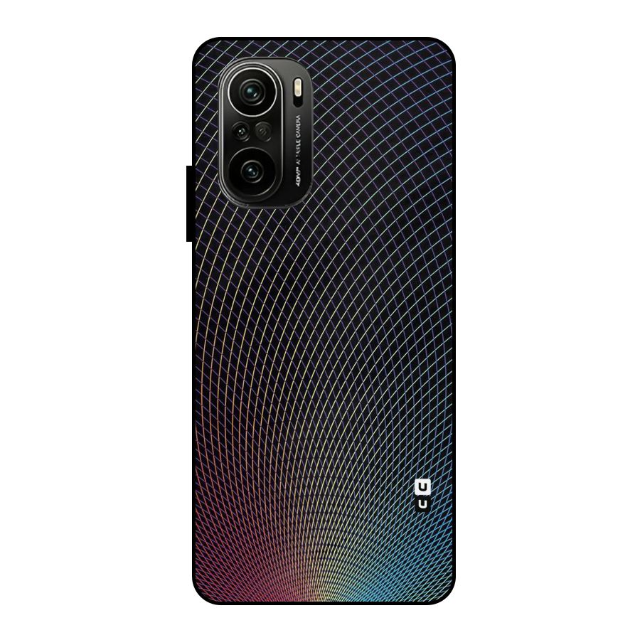 Check Swirls Metal Back Case for Mi 11X Pro