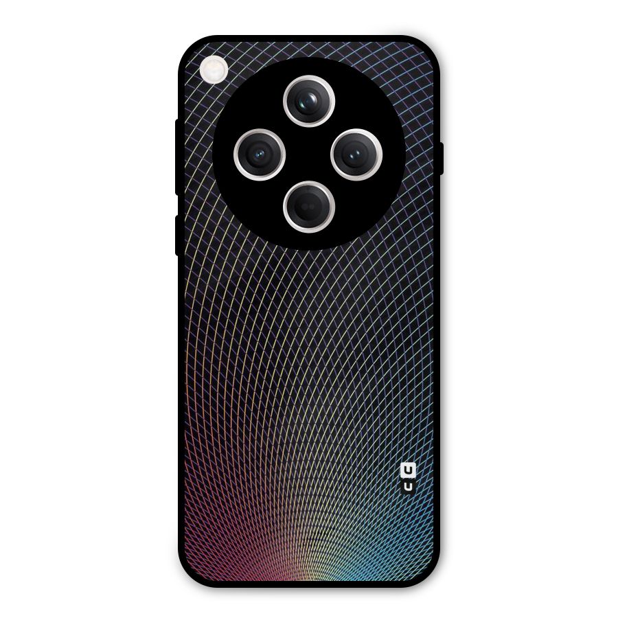 Check Swirls Metal Back Case for Oppo Find X8