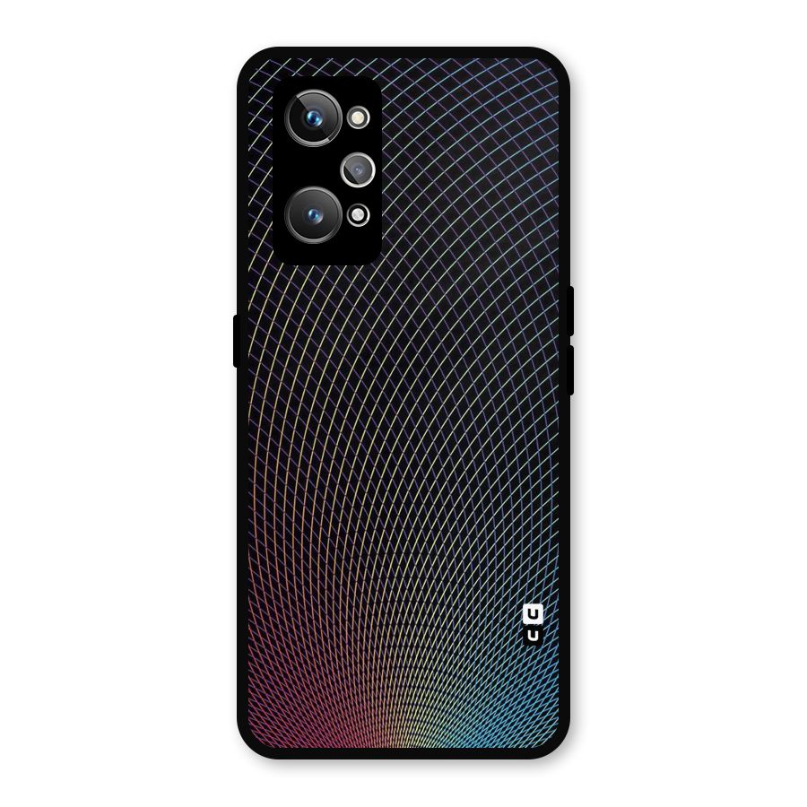 Check Swirls Metal Back Case for Realme GT 2