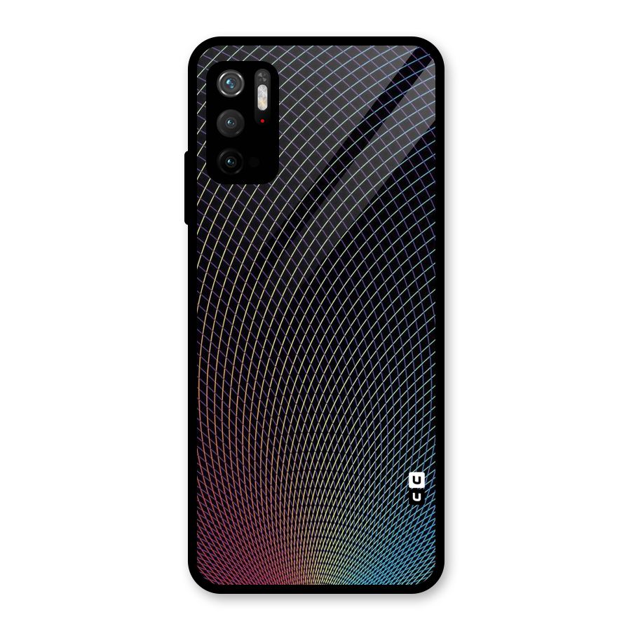 Check Swirls Metal Back Case for Redmi Note 10T 5G