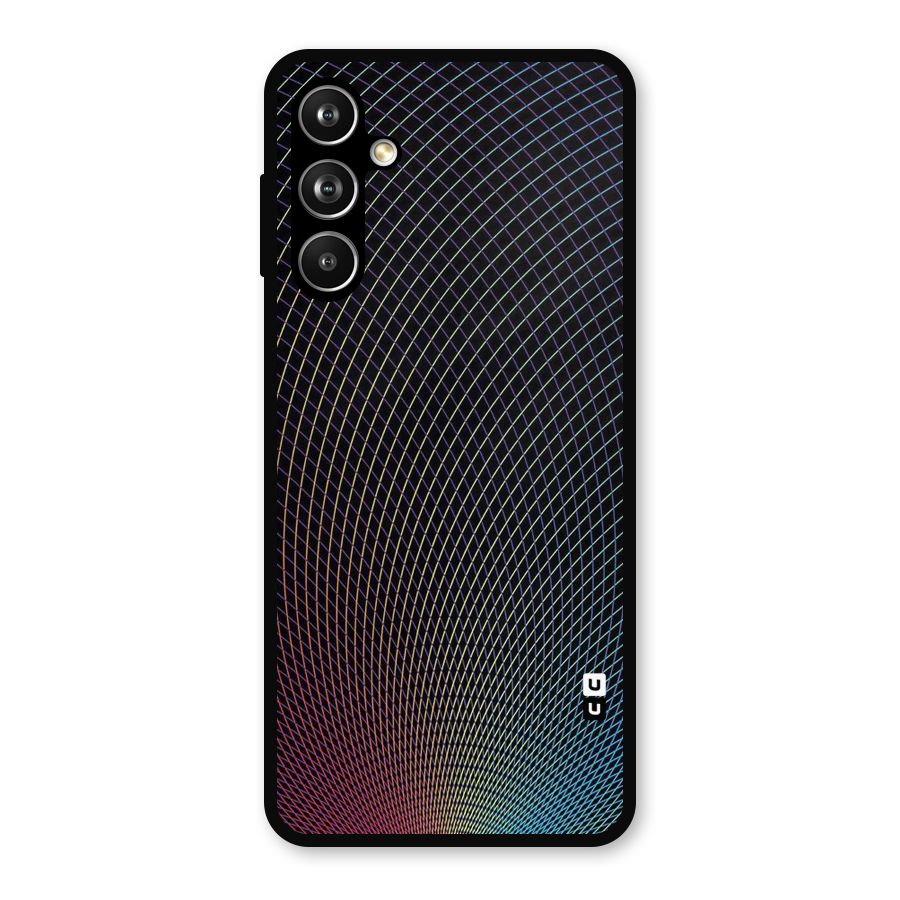 Check Swirls Metal Back Case for Samsung Galaxy M54