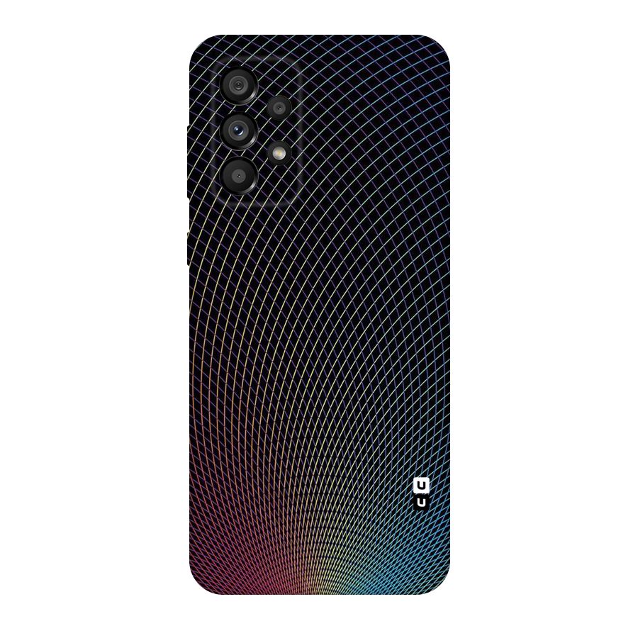Check Swirls Original Polycarbonate Back Case for Galaxy A73 5G