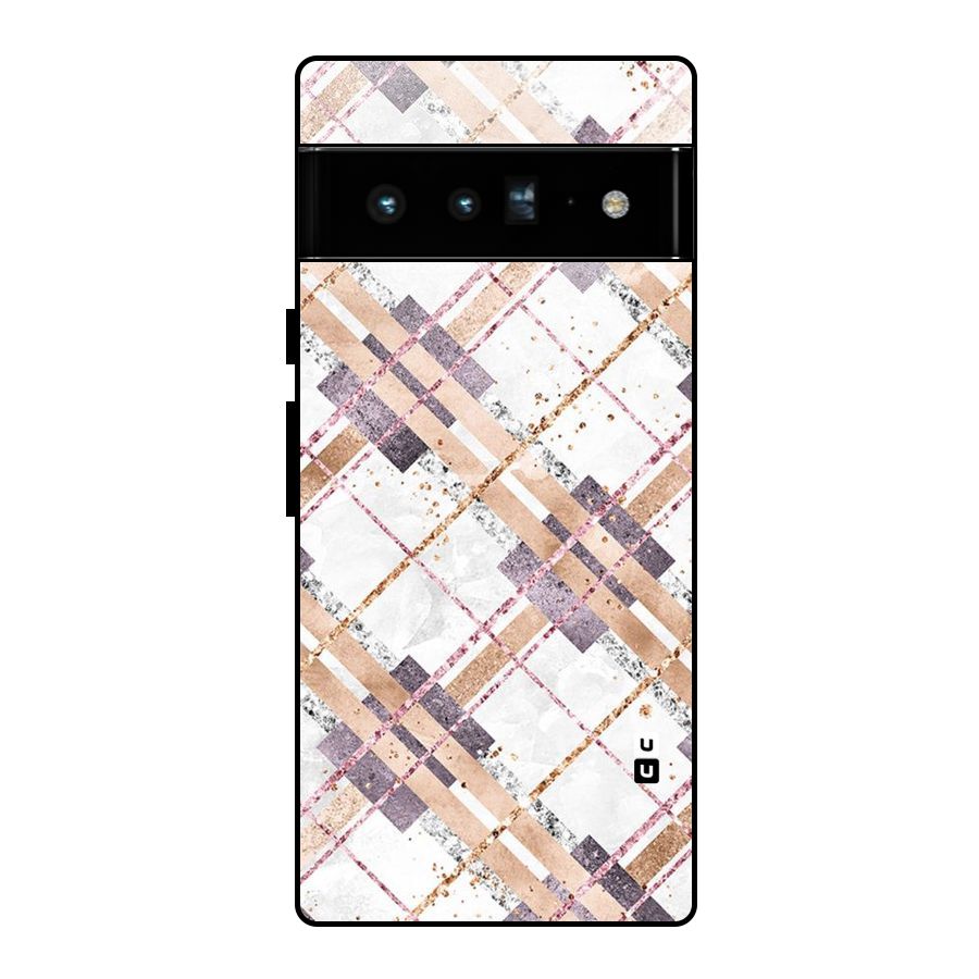 Check Trouble Glass Back Case for Google Pixel 6 Pro
