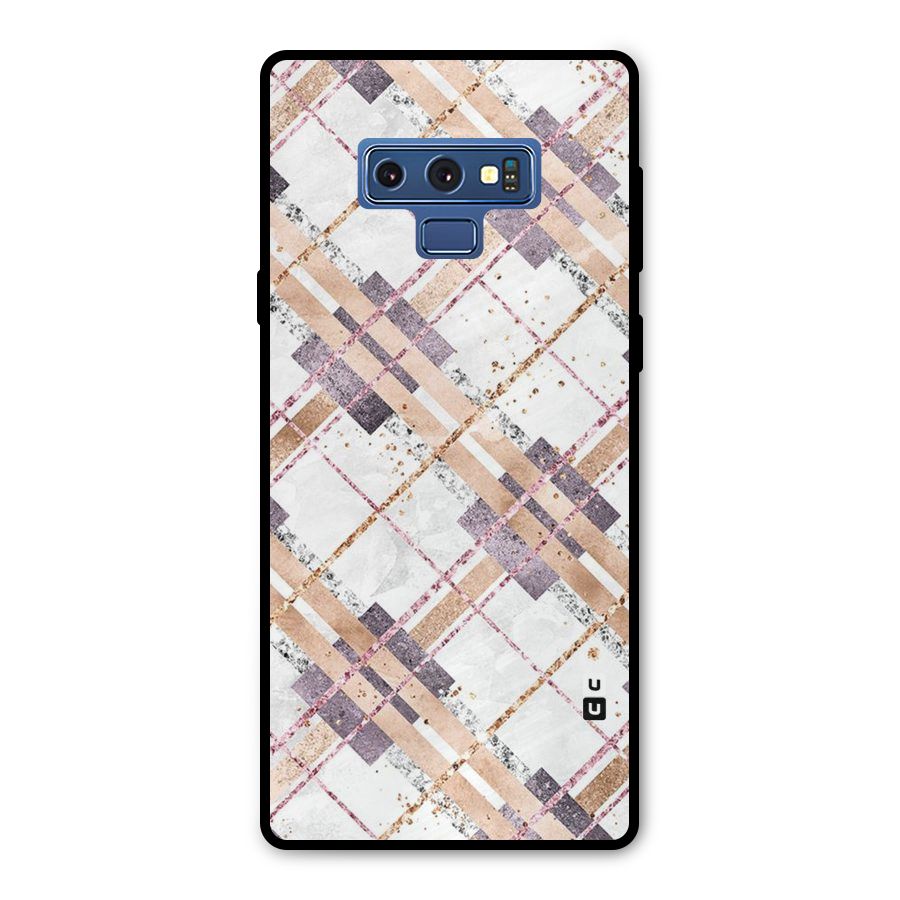 Check Trouble Metal Back Case for Galaxy Note 9