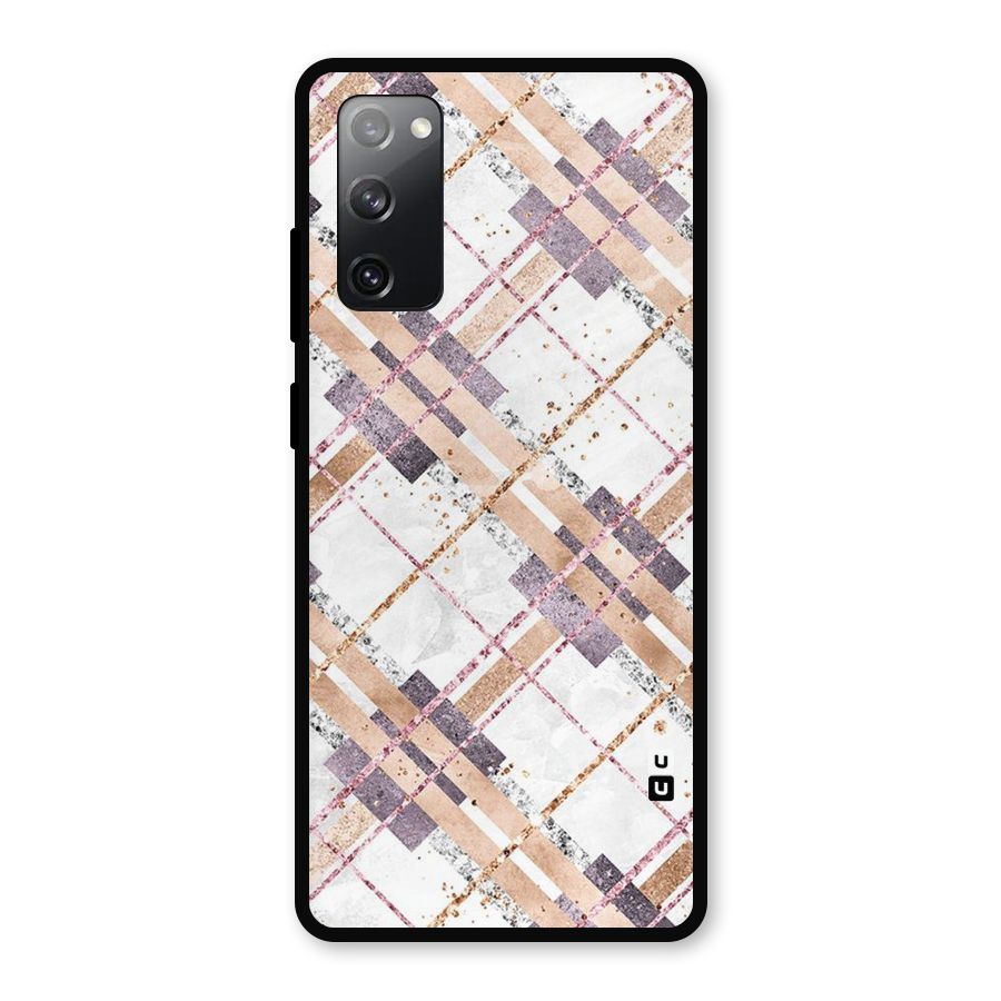 Check Trouble Metal Back Case for Galaxy S20 FE 5G
