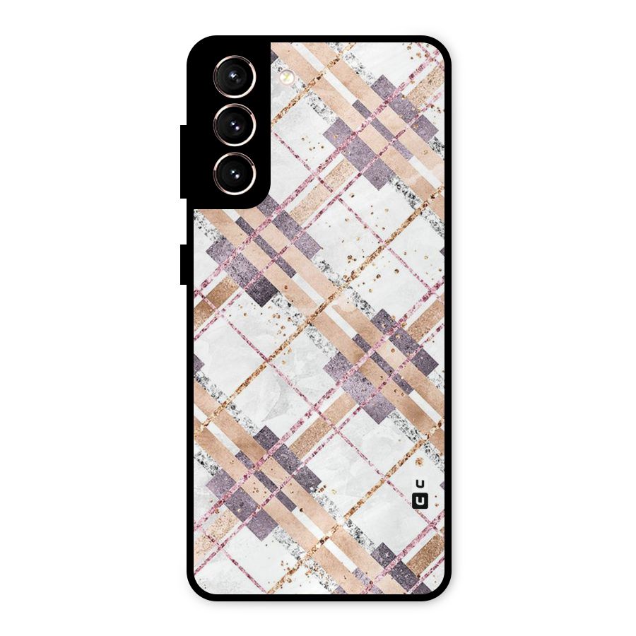 Check Trouble Metal Back Case for Galaxy S21 5G