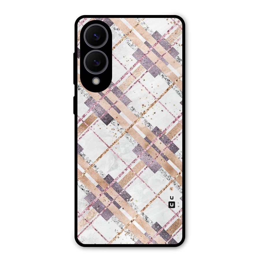 Check Trouble Metal Back Case for Galaxy S25 Edge