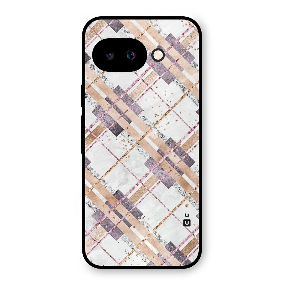 Check Trouble Metal Back Case for Google Pixel 9a