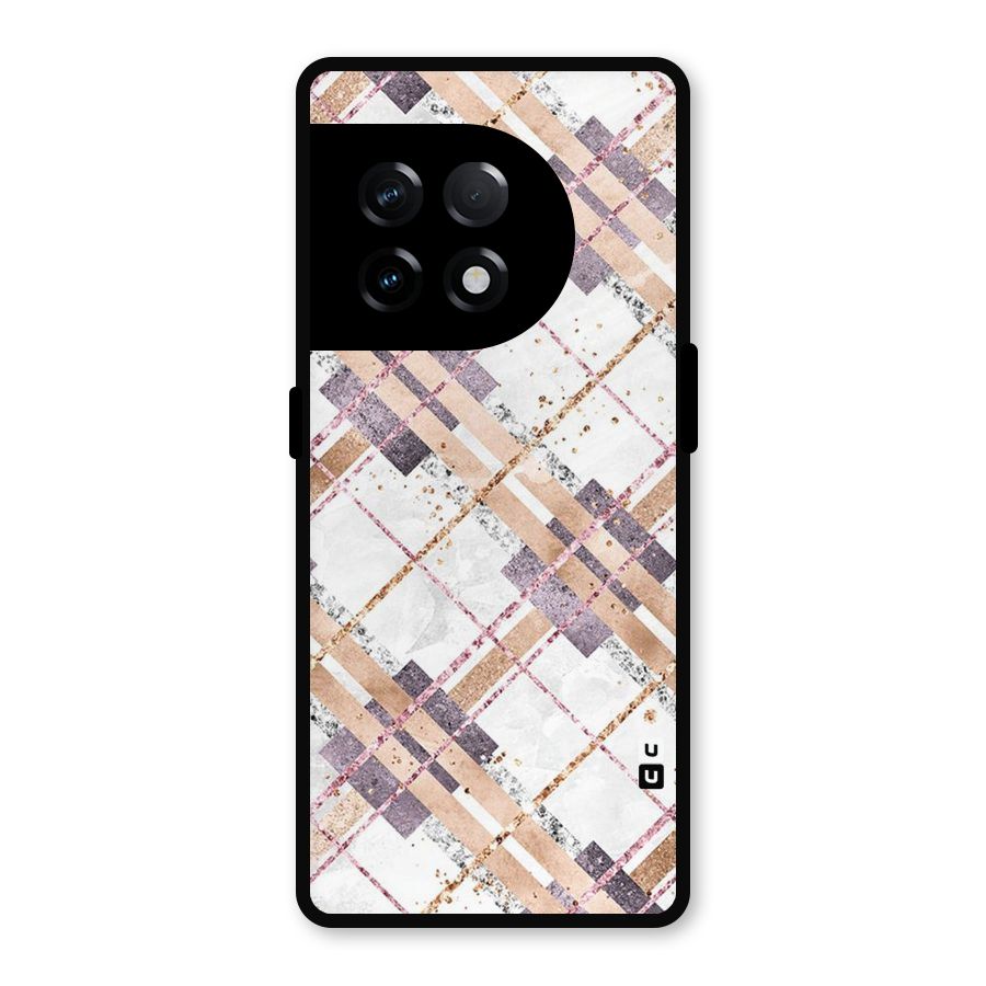 Check Trouble Metal Back Case for OnePlus 11R