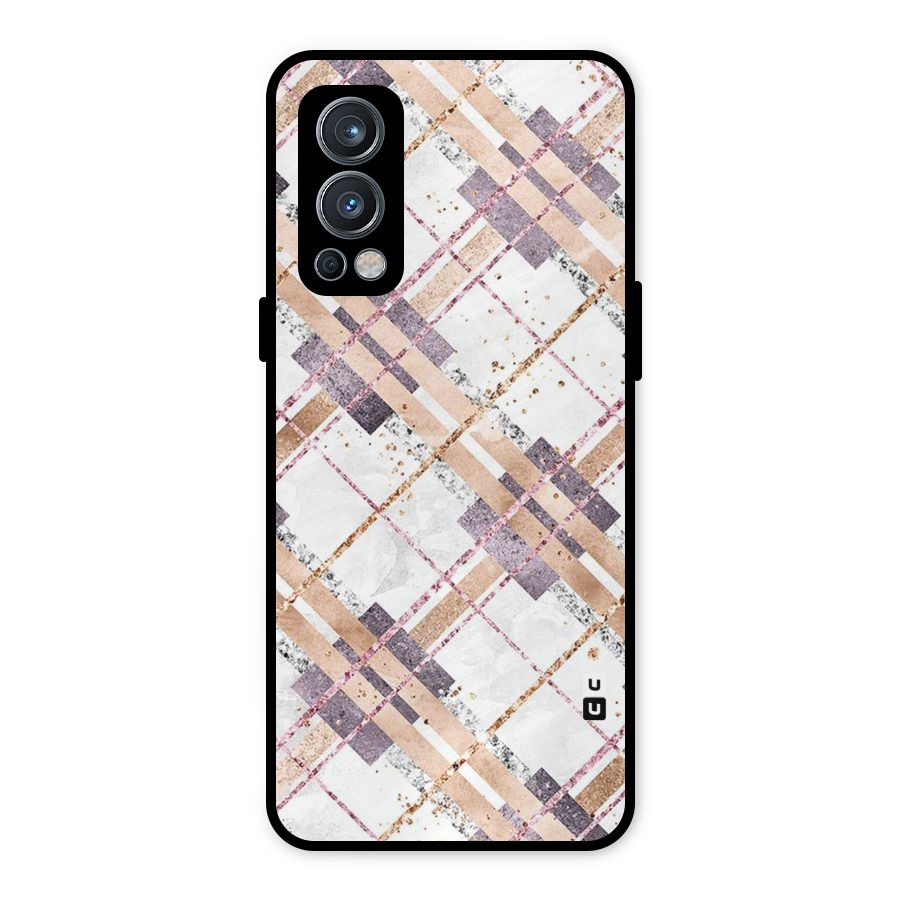 Check Trouble Metal Back Case for OnePlus Nord 2 5G