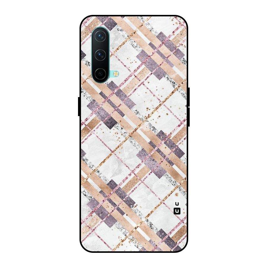 Check Trouble Metal Back Case for OnePlus Nord CE 5G