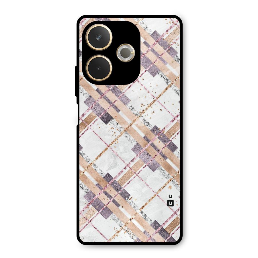 Check Trouble Metal Back Case for Oppo A5 Pro