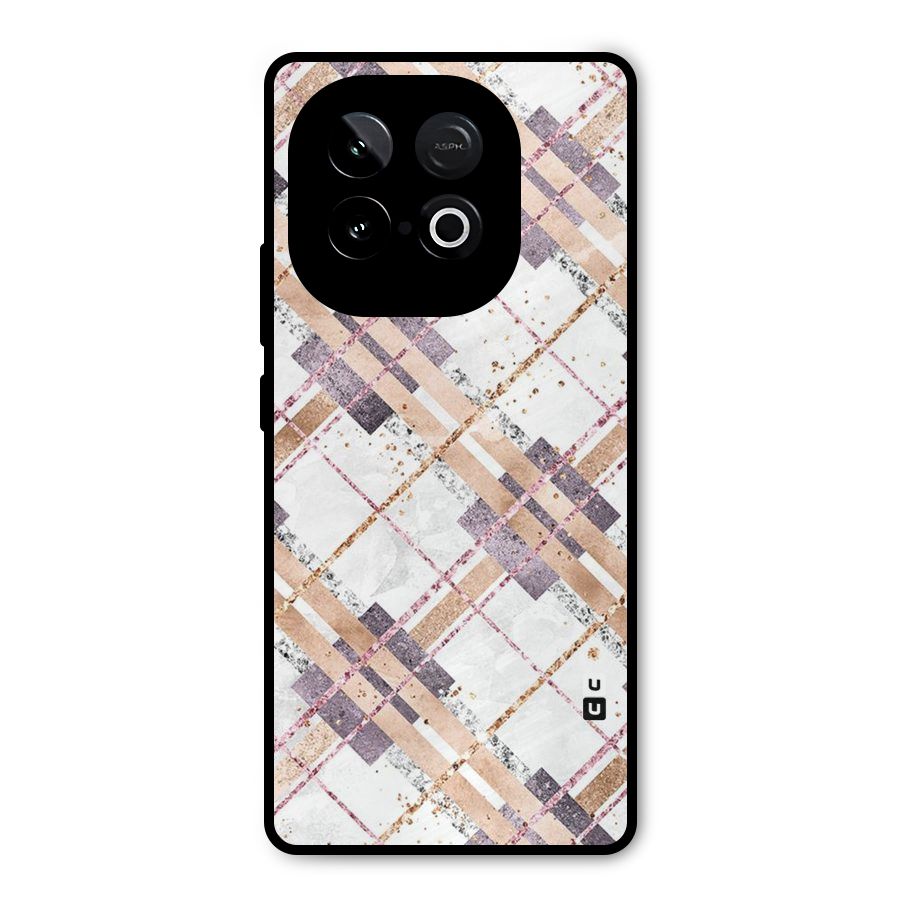 Check Trouble Metal Back Case for iQOO Neo 10