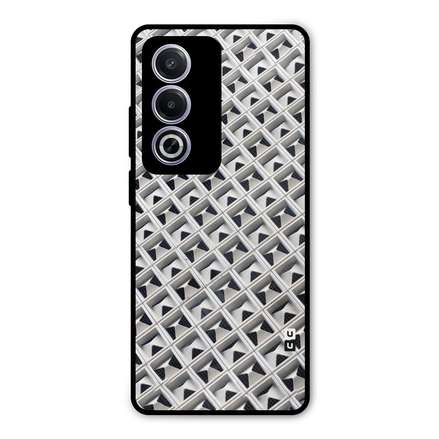 Check White Design Metal Back Case for Oppo K12x