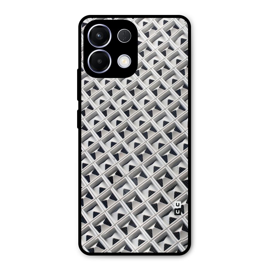 Check White Design Metal Back Case for Oppo K13