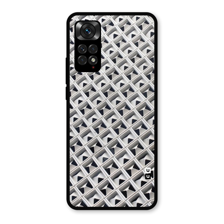 Check White Design Metal Back Case for Redmi Note 11s
