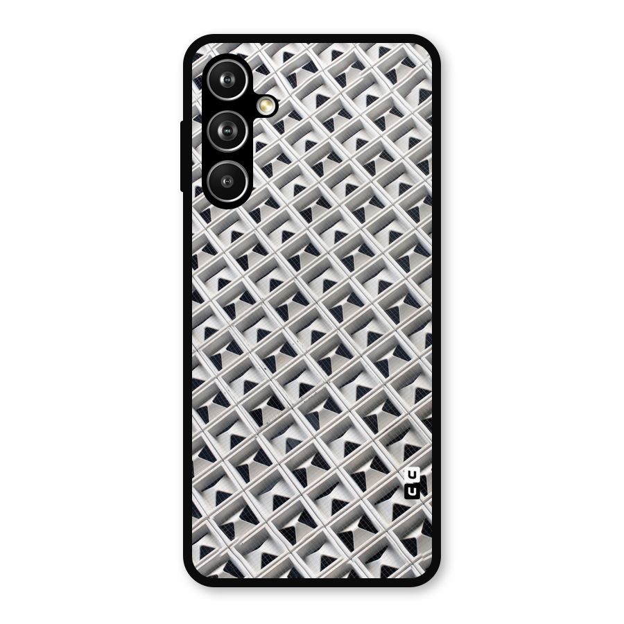 Check White Design Metal Back Case for Samsung Galaxy M54
