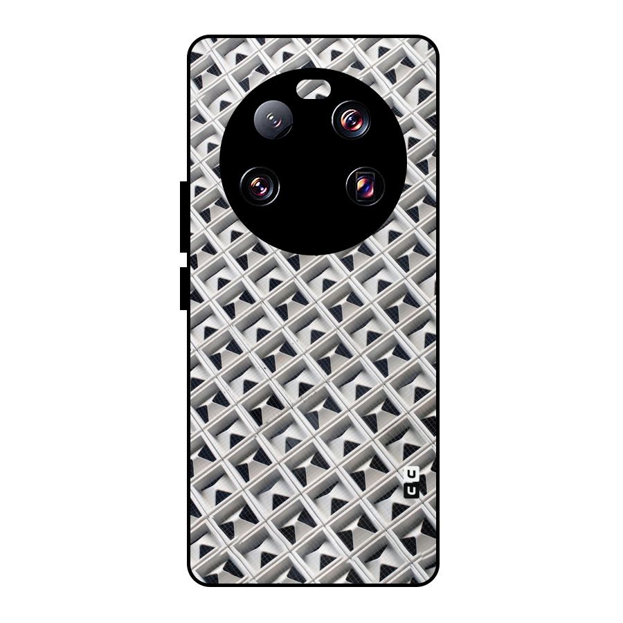 Check White Design Metal Back Case for Xiaomi 13 Ultra