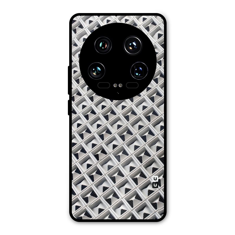 Check White Design Metal Back Case for Xiaomi 14 Ultra
