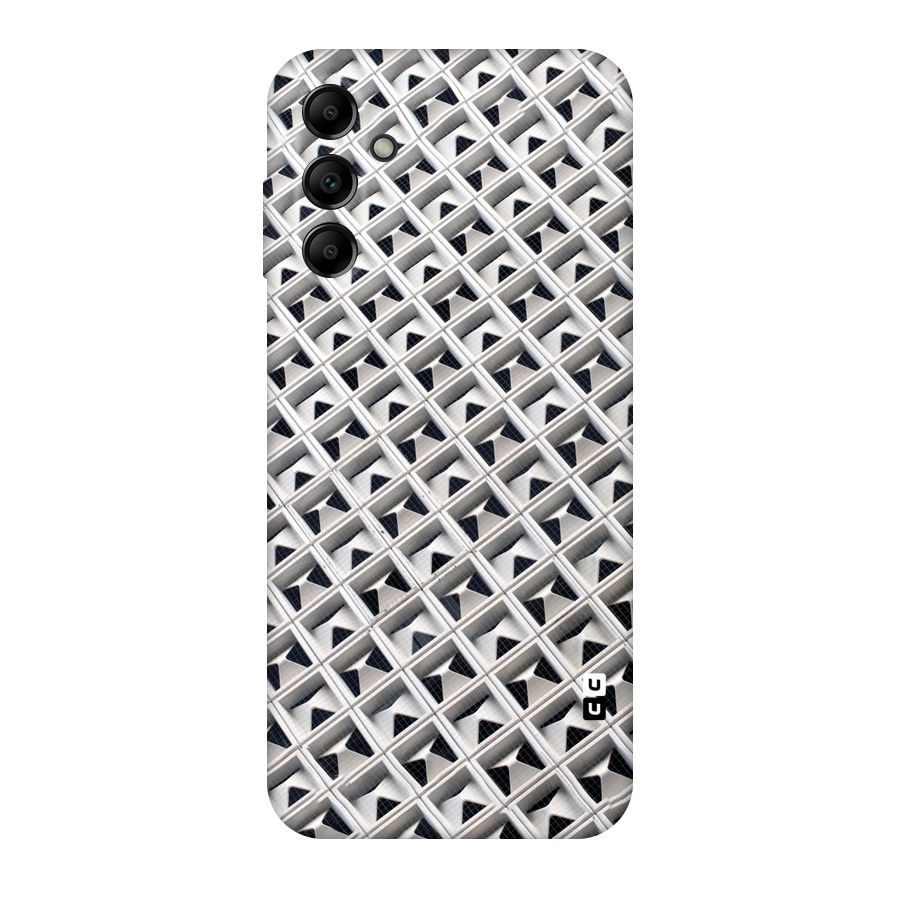 Check White Design Original Polycarbonate Back Case for Galaxy A14 5G