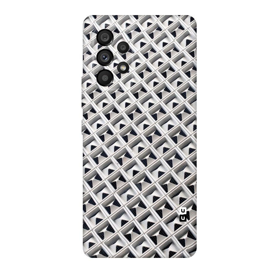 Check White Design Original Polycarbonate Back Case for Galaxy A53 5G