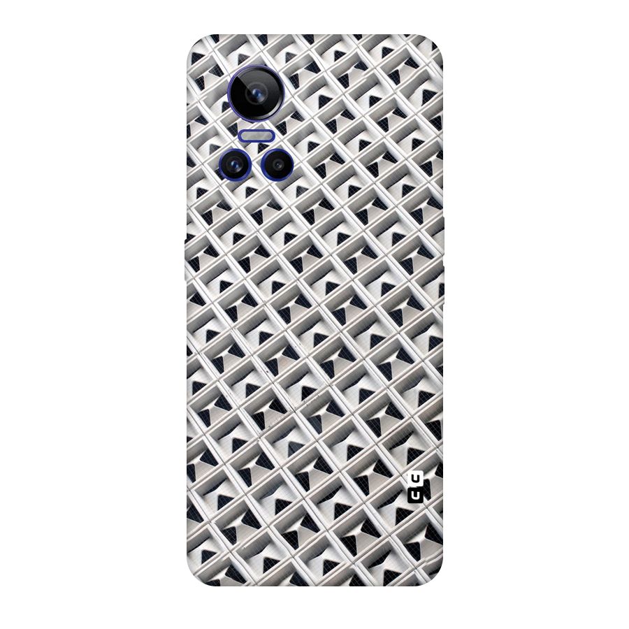 Check White Design Original Polycarbonate Back Case for Realme GT Neo 3