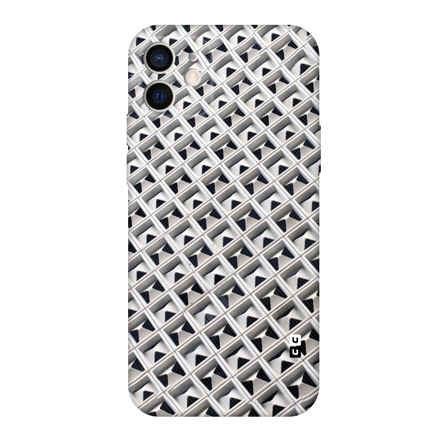 Check White Design Original Polycarbonate Back Case for iPhone 12