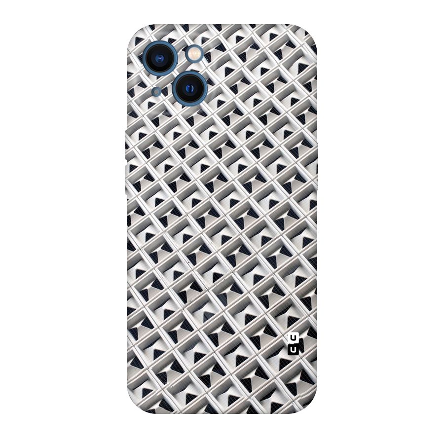 Check White Design Original Polycarbonate Back Case for iPhone 13