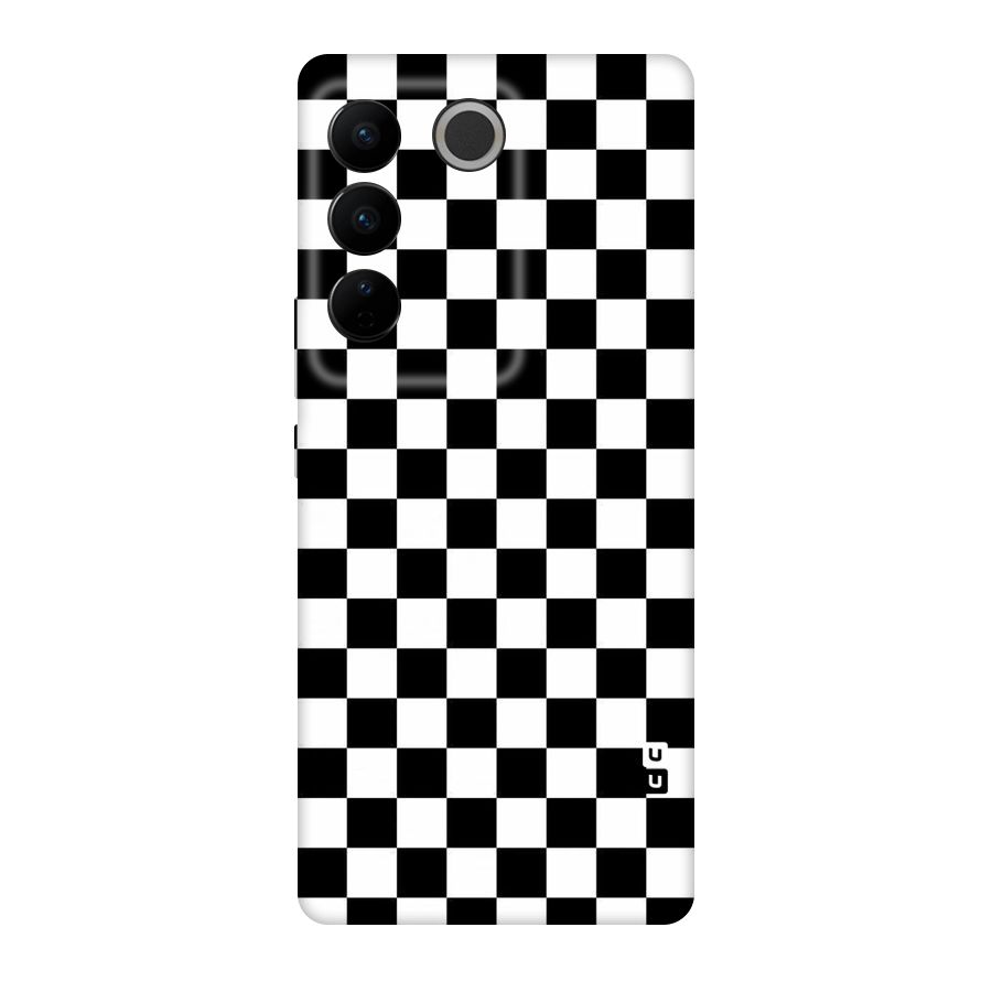 Checkerboard Original Polycarbonate Back Case for Vivo V27