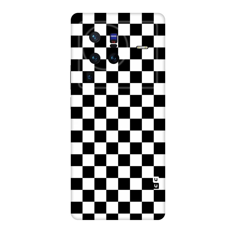Checkerboard Original Polycarbonate Back Case for Vivo X80