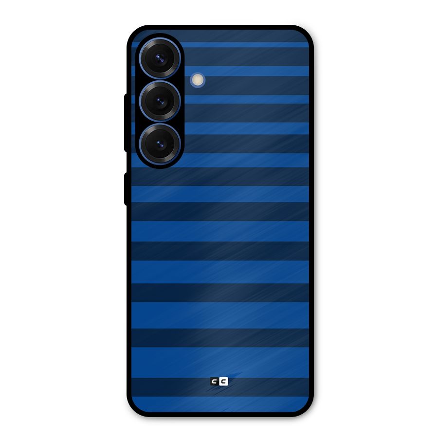 Chelsea Stripes Metal Back Case for Galaxy S25