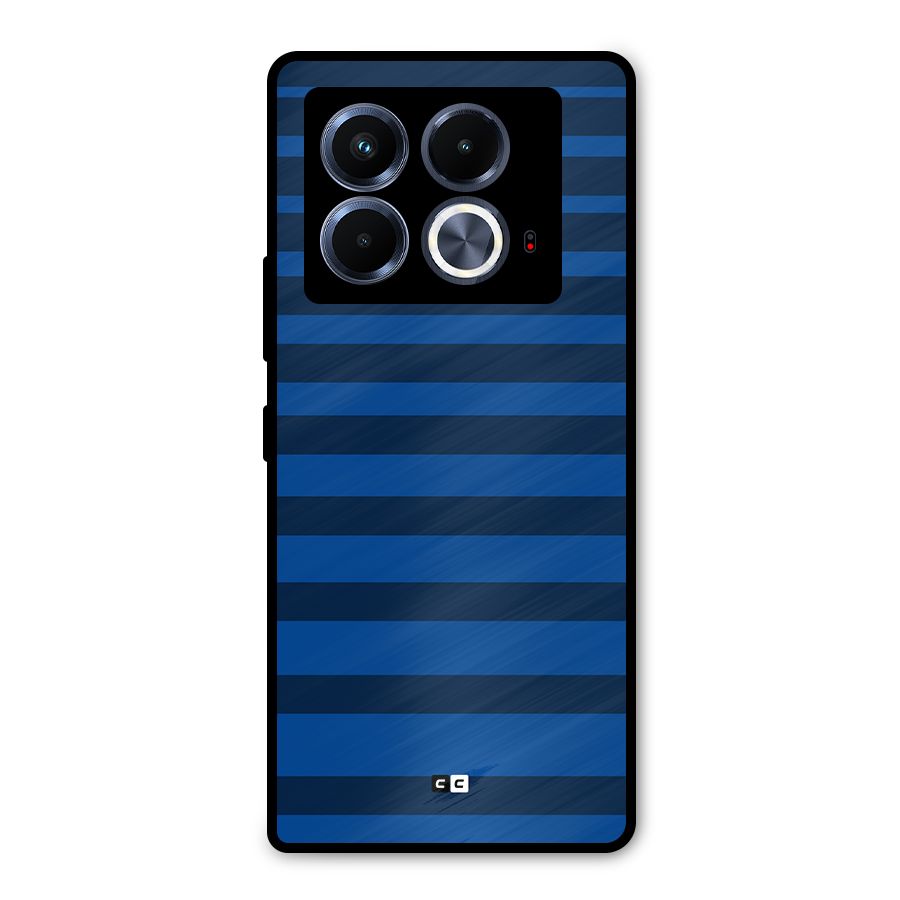 Chelsea Stripes Metal Back Case for Infinix Note 40 5G