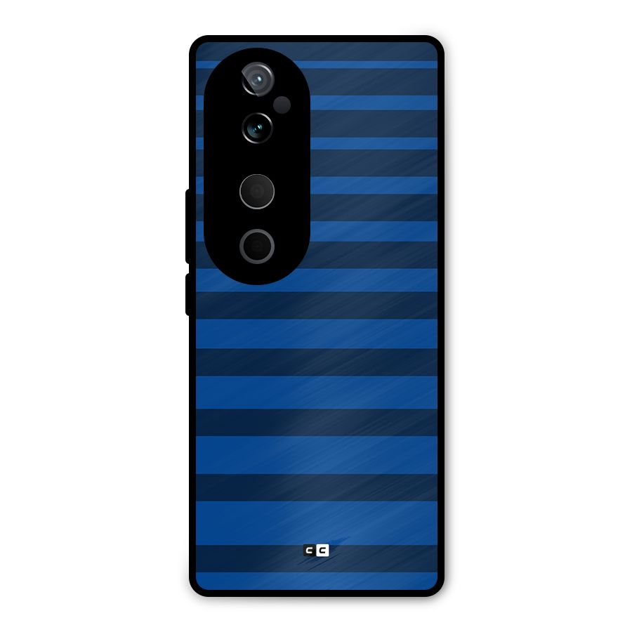 Chelsea Stripes Metal Back Case for Vivo T3 Ultra