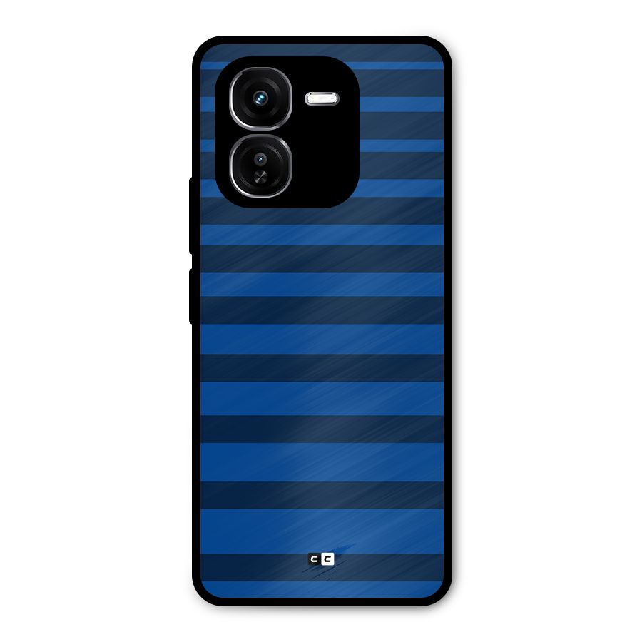 Chelsea Stripes Metal Back Case for iQOO Z9x