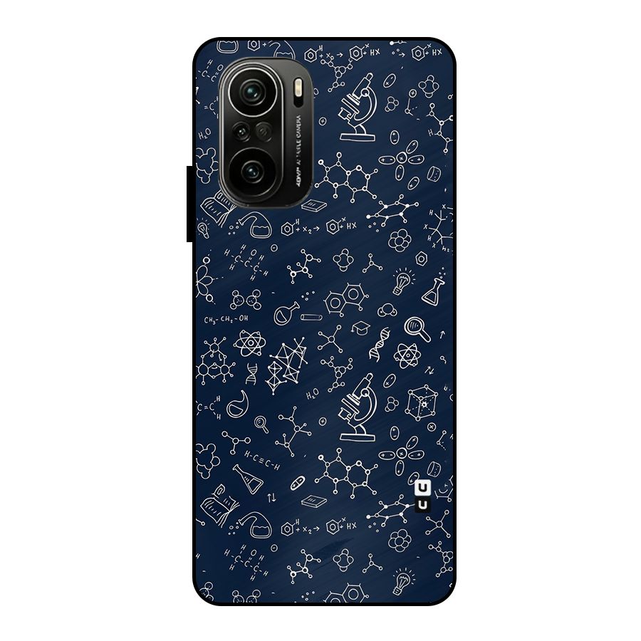 Chemistry Doodle Art Metal Back Case for Mi 11X Pro