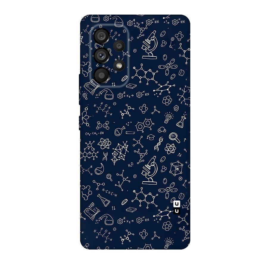 Chemistry Doodle Art Original Polycarbonate Back Case for Galaxy A53 5G