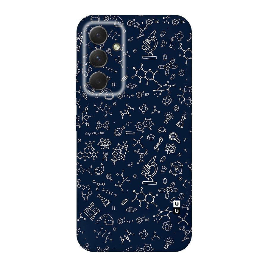 Chemistry Doodle Art Original Polycarbonate Back Case for Galaxy A54