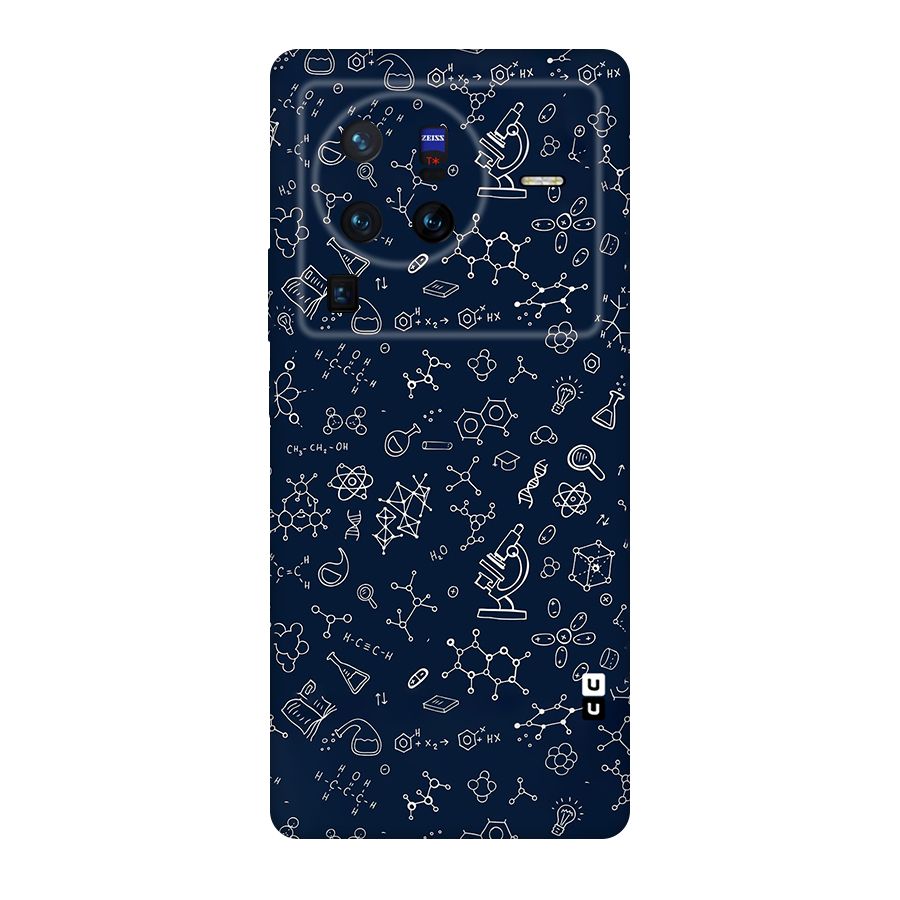 Chemistry Doodle Art Original Polycarbonate Back Case for Vivo X80