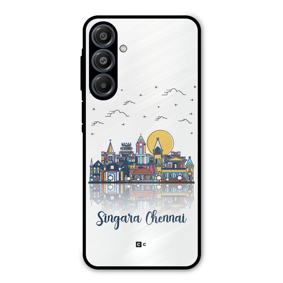 Chennai City Metal Back Case for Galaxy A16 5G